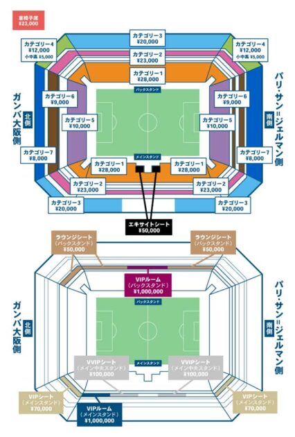 Psg日本ツアーチケット購入方法 先行 一般 は 値段や狙い目日程も もんのトレンドニュース
